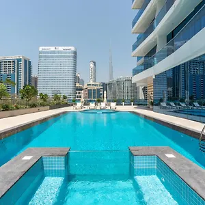Exclusive Globalstay In Business Bay Free Parking & More! , Dubaï Émirats arabes unis